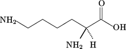 lysine chemical formula