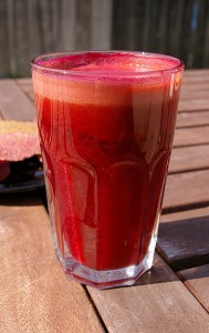Beet juice for fasting