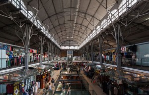 markets in poland with covered dome roof - peaceful