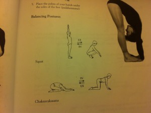 diagram - Chakravakasana