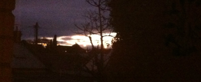 winter solstice sunset 2016