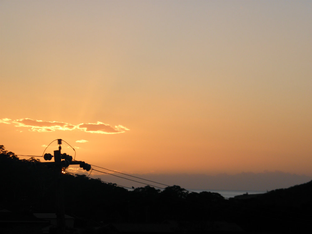 sunrise march equinox - merimbula nsw